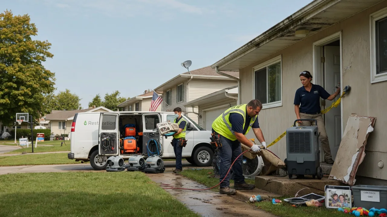 Water Damage Restoration in Kalona, IA near me